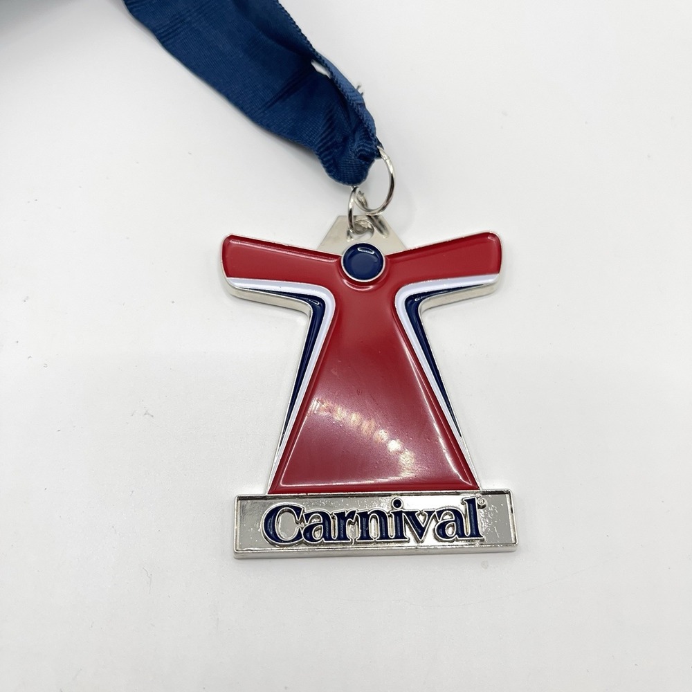 NEWEST CARNIVAL CRUISE‎ LINE Ship Medal Ribbon CHOOSE FUN Souvenir Prize Funnel